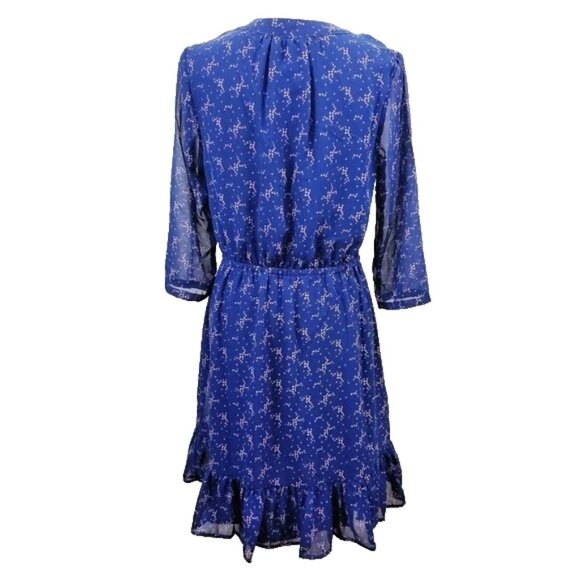 ModCloth Star Print Tie Waist Dress – Size 2X - Picture 2 of 5